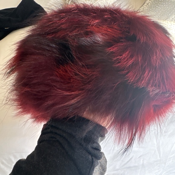 Fur top hat main image 2